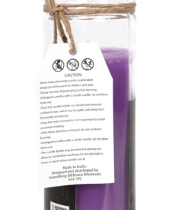 Gothic Gifts Lavender 'Prosperity' Spell Tube Candle