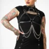 Killstar Lethal Circle Chain Harness 2 Killstar Lethal Circle Chain Harness