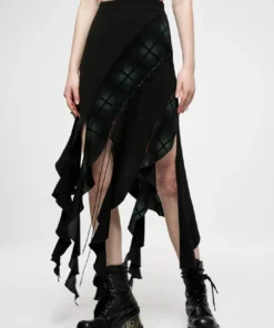 New Arrivals Punk Rave Lucinda Skirt - Green