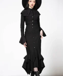 Killstar Magda Winged Shirt Ladies