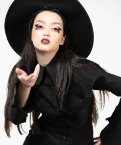 Killstar Magda Winged Shirt Ladies