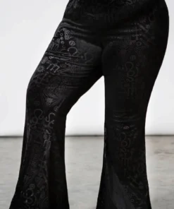 Ladies Killstar Magick Mourning Velvet Flares 15 Ladies Killstar Magick Mourning Velvet Flares