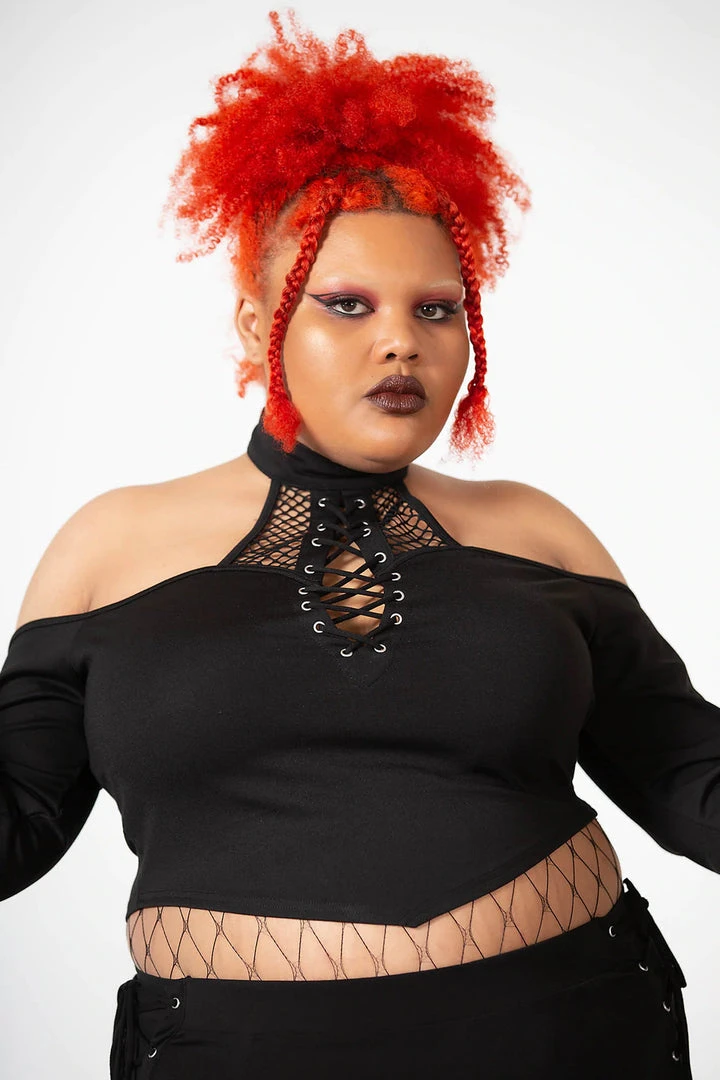 Ladies Killstar Maidenhead Cold Shoulder Top 11 Ladies Killstar Maidenhead Cold Shoulder Top