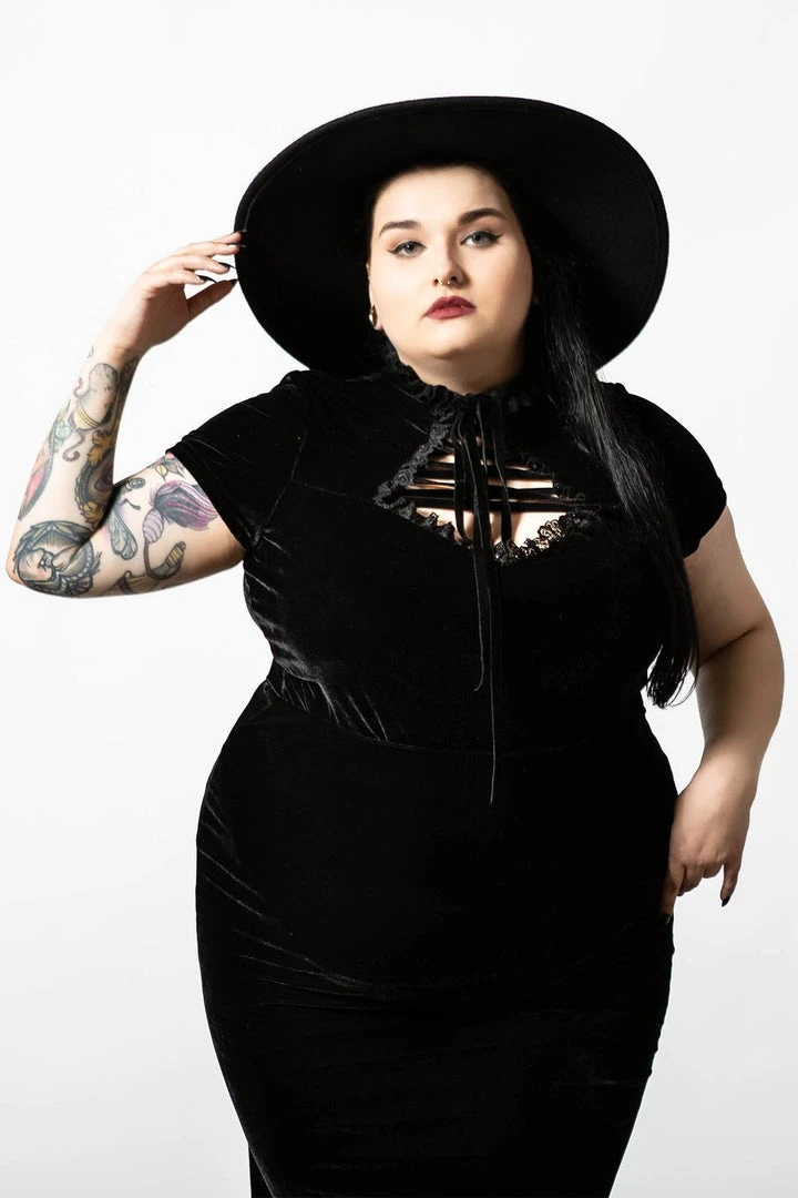 Killstar Malady Lace-Up Top Black Ladies 5 Killstar Malady Lace-Up Top Black Ladies