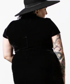 Killstar Malady Lace-Up Top Black Ladies 11 Killstar Malady Lace-Up Top Black Ladies