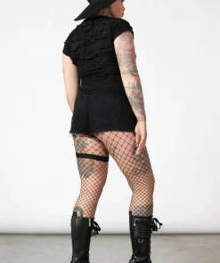 New Arrivals Killstar Malicia Lace-Up Top