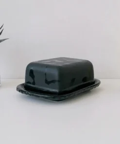 Weird & Wonderful Ceramics Matte Black Bat Butter Dish 9 Weird & Wonderful Ceramics Matte Black Bat Butter Dish