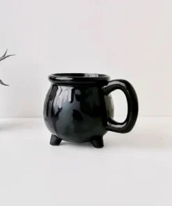 Weird & Wonderful Ceramics Matte Black Bat Cauldron Mug New Arrivals 11 Weird & Wonderful Ceramics Matte Black Bat Cauldron Mug New Arrivals