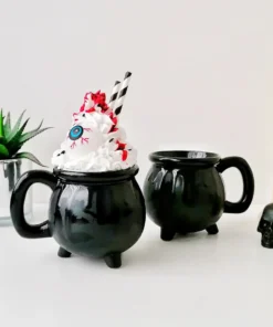 Weird & Wonderful Ceramics Matte Black Bat Cauldron Mug New Arrivals 15 Weird & Wonderful Ceramics Matte Black Bat Cauldron Mug New Arrivals