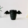 Weird & Wonderful Ceramics Matte Black Bat Wing Mug New Arrivals 2 Weird & Wonderful Ceramics Matte Black Bat Wing Mug New Arrivals