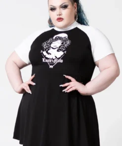 Killstar Medusa Raglan Dress Ladies 9 Killstar Medusa Raglan Dress Ladies