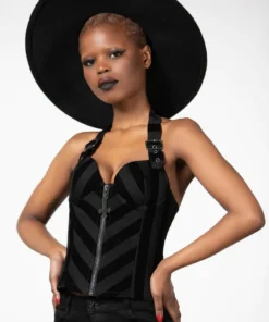 Ladies Killstar Merciless Halter Top 10 Ladies Killstar Merciless Halter Top