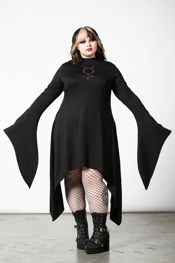Killstar Mistress Mercury Long Sleeve Dress 4 Killstar Mistress Mercury Long Sleeve Dress