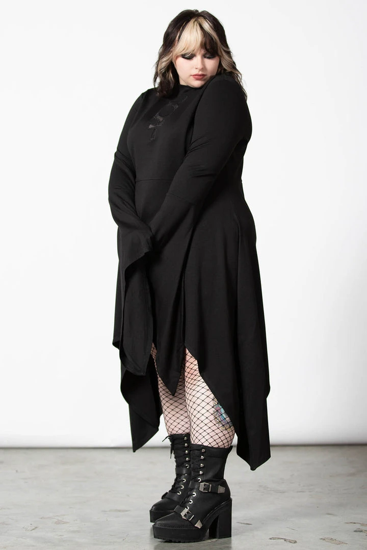 Killstar Mistress Mercury Long Sleeve Dress 11 Killstar Mistress Mercury Long Sleeve Dress