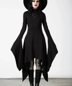 Killstar Mistress Mercury Long Sleeve Dress