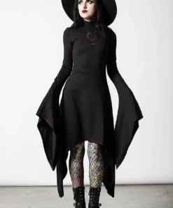 Killstar Mistress Mercury Long Sleeve Dress 14 Killstar Mistress Mercury Long Sleeve Dress