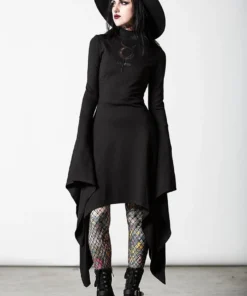 Killstar Mistress Mercury Long Sleeve Dress 17 Killstar Mistress Mercury Long Sleeve Dress