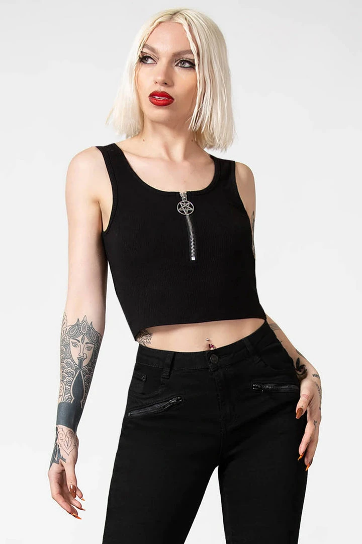 New Arrivals Killstar Mortem Rib Top 3 New Arrivals Killstar Mortem Rib Top