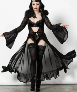 Killstar Mother Spirits Hooded Cloak Plus Sizes