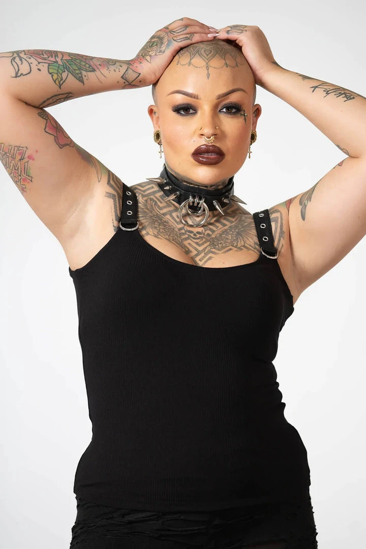 Killstar Mable Strap Top 4 Killstar Mable Strap Top