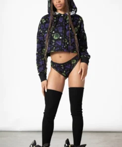 Killstar Magic Chill Cropped Hoodie