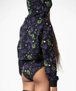 Killstar Magic Chill Cropped Hoodie