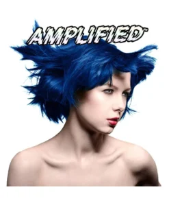 Amplified Manic Panic Semi Permanent Hair Colour EU Formula - After Midnight Blue