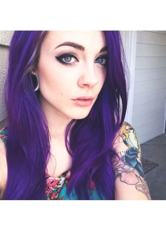 Amplified Manic Panic Semi Permanent Hair Colour EU Formula - Ultra Violet 5 Amplified Manic Panic Semi Permanent Hair Colour EU Formula - Ultra Violet