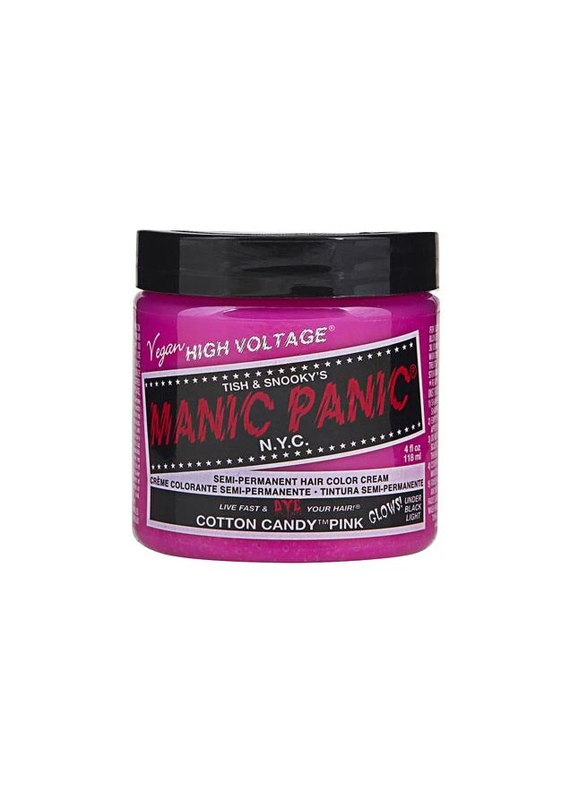 Manic Panic Classic Cream Hair Colour - Cotton Candy Pink 8 Manic Panic Classic Cream Hair Colour - Cotton Candy Pink