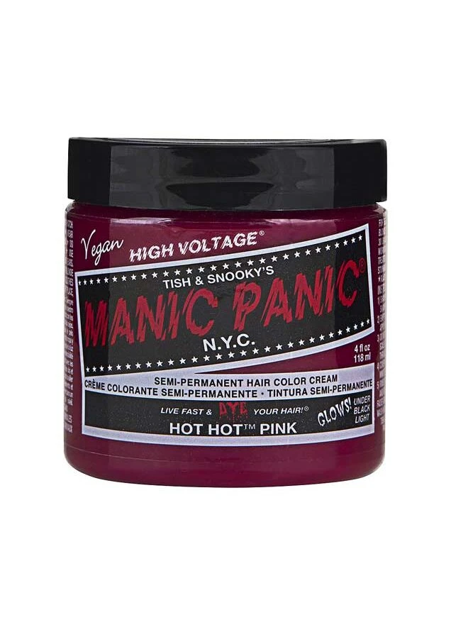 Manic Panic Classic Cream Hair Colour - Hot Hot Pink 7 Manic Panic Classic Cream Hair Colour - Hot Hot Pink