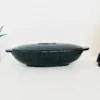New Arrivals Weird & Wonderful Ceramics Matte Black Bat Oval Service Platter With Lid