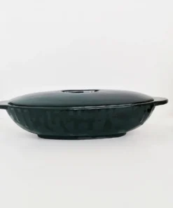New Arrivals Weird & Wonderful Ceramics Matte Black Bat Oval Service Platter With Lid
