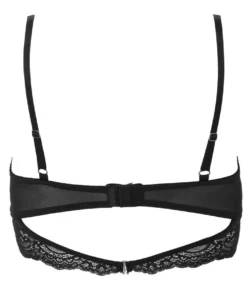 Killstar Mercy Lace Bra Black