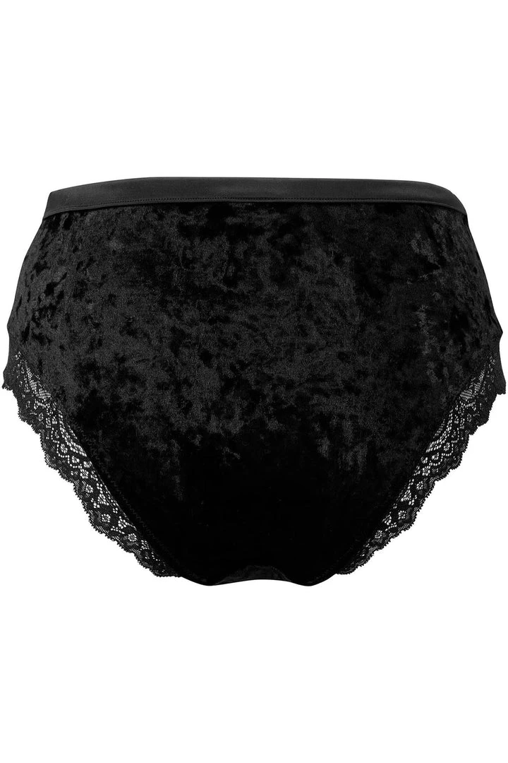 Plus Sizes Killstar Mercy Lace Panty Black 12 Plus Sizes Killstar Mercy Lace Panty Black