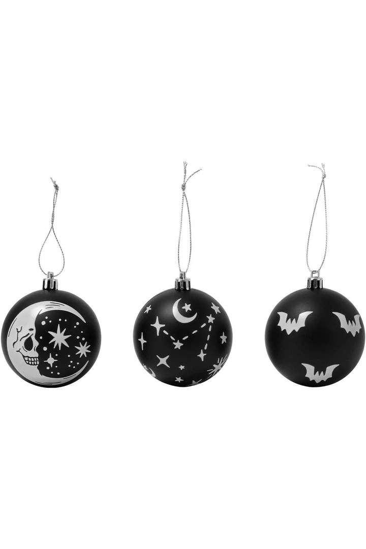 Homeware Killstar Merry Night Creatures Hexmas Baubles 3 Homeware Killstar Merry Night Creatures Hexmas Baubles