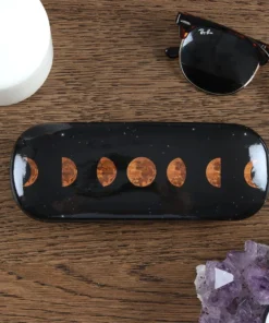 Gothic Gifts Moon Phases Glasses Case Accessories