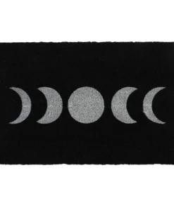 Homeware Gothic Gifts Moon Phase Doormat