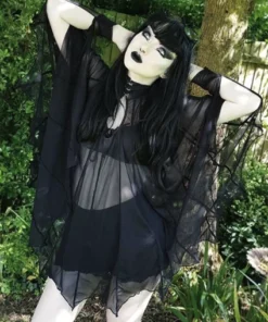 Necessary Evil Cybele Bat Wing Dress