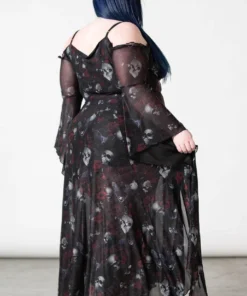 Killstar Mystic Meadows Mesh Maxi Dress