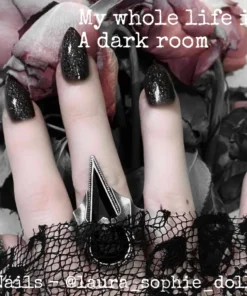 Radioactive Unicorn My Whole Life Is A Dark Room Nail Polish