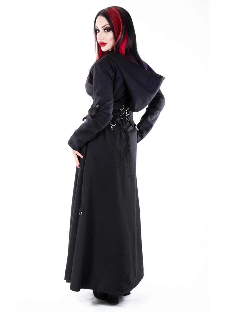 Necessary Evil Purple Lined Selene Coat 11 Necessary Evil Purple Lined Selene Coat