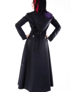 Necessary Evil Purple Lined Selene Coat 39 Necessary Evil Purple Lined Selene Coat
