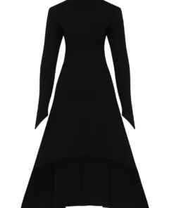 Ladies Necessary Evil Minerva High Low Gothic Dress