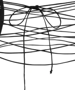 Ladies Necessary Evil Camazotz Bat Wing Effect Lace Up Bolero Top