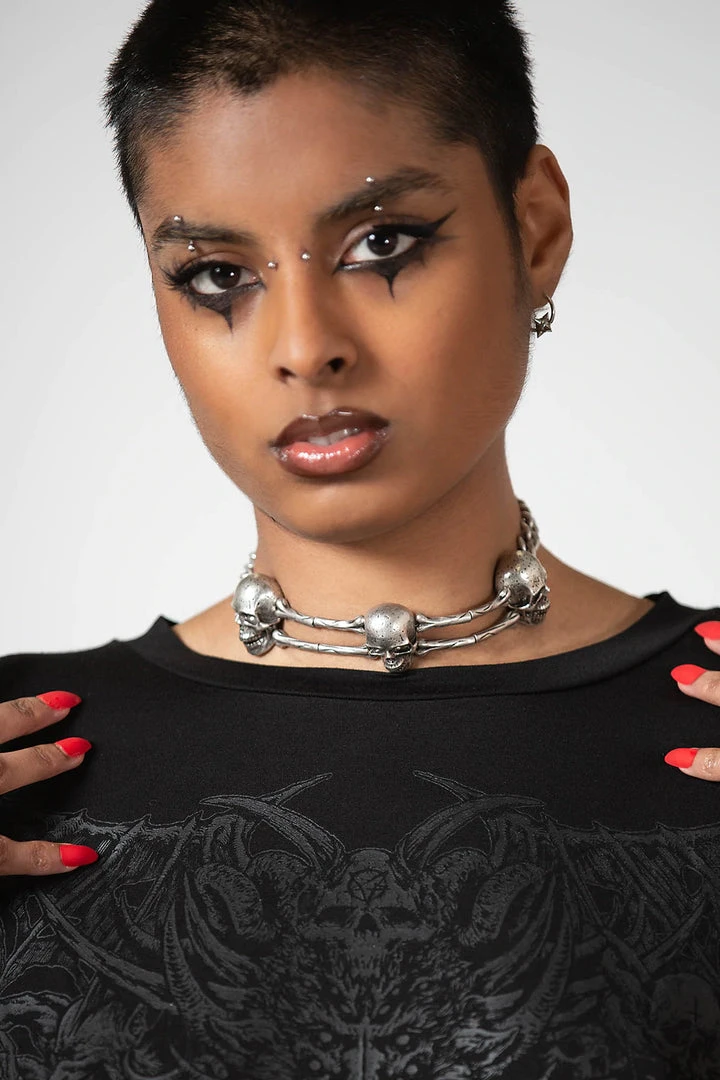 Accessories Killstar Naven Choker 4 Accessories Killstar Naven Choker