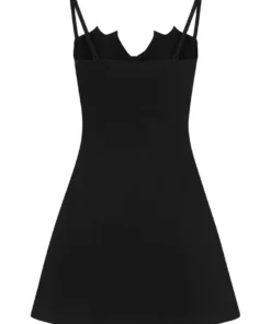 Necessary Evil Hella Mini Skater Dress Ladies