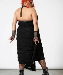 Killstar Nightwire Halter Dress Ladies 16 Killstar Nightwire Halter Dress Ladies