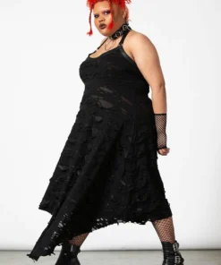 Killstar Nightwire Halter Dress Ladies 18 Killstar Nightwire Halter Dress Ladies