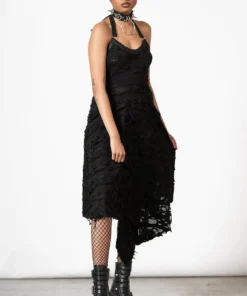 Killstar Nightwire Halter Dress Ladies 13 Killstar Nightwire Halter Dress Ladies