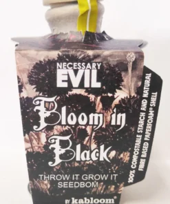 Necessary Evil Kabloom Bloom In Black Seedbom Homeware